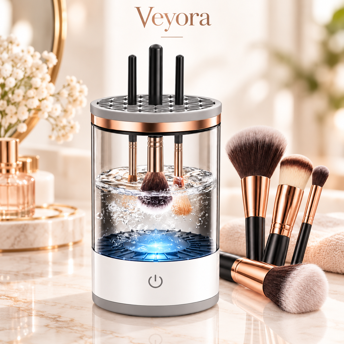 Veyora Automatic Makeup Brush Cleaner