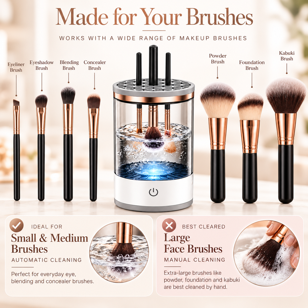 Veyora Automatic Makeup Brush Cleaner